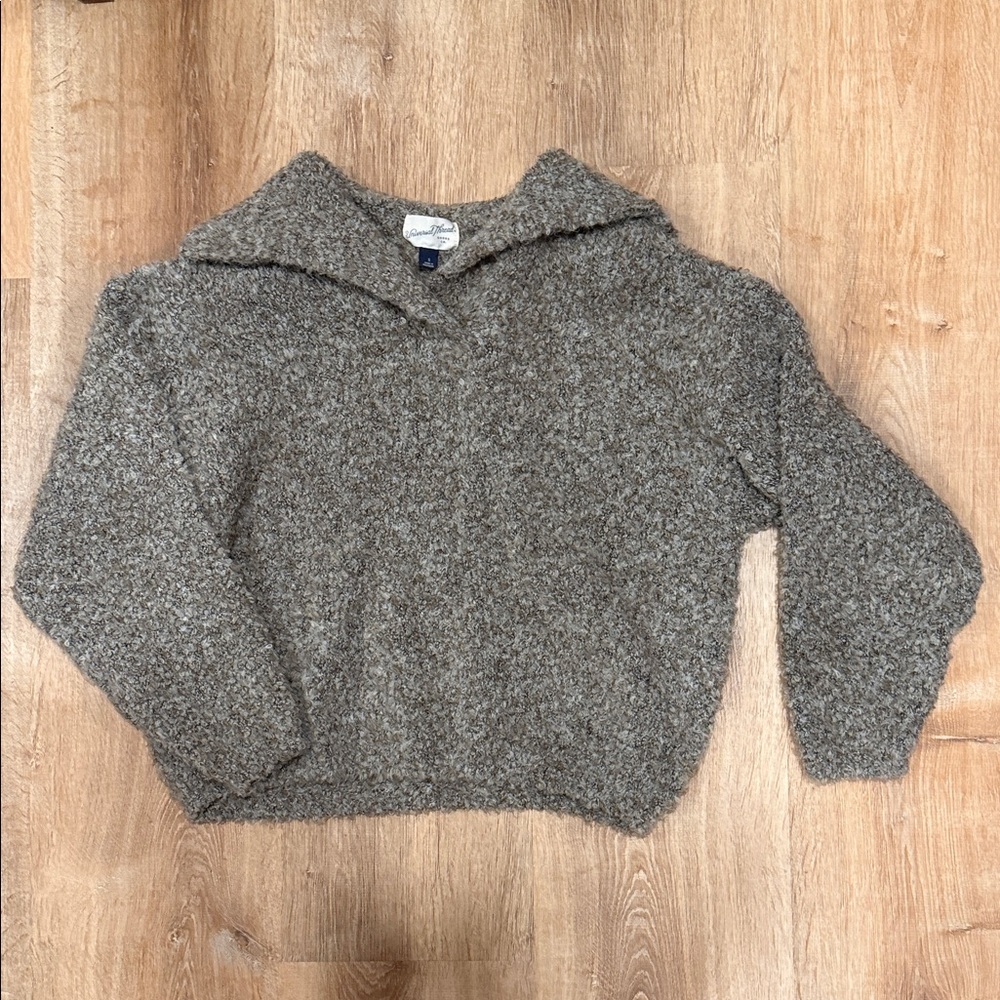 Universal Thread Gray/Brown Sweater - image 1